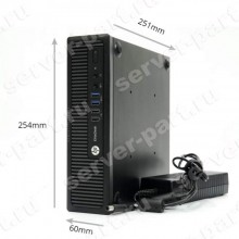 Системный Блок HP EliteDesk 800 G1 USDT Intel Core i5-4590S 3,7Ghz/ iQ87/ 4(16)Gb SO-DIMM DDRIII/ Video / HDD 500Gb/ DVD-RW / Sound/ LAN1000/ ATX Ultra-Slim/ Windows 8 Professional 64-Bit(G5R51UT#ABA)